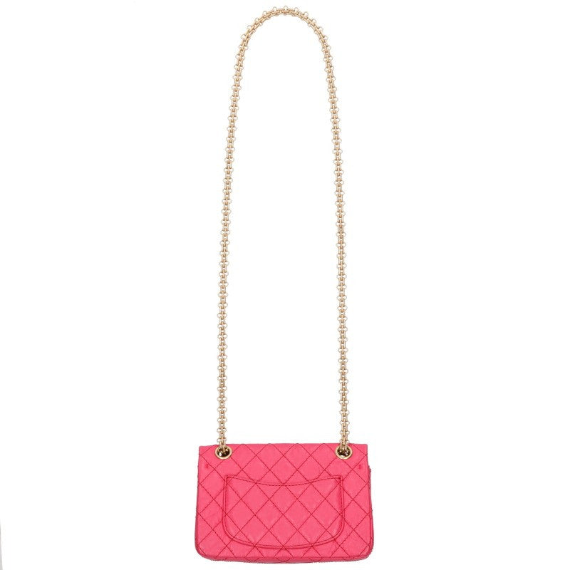 CHANEL 2.55 Mini Aged Calfskin Shoulder Bag Size ONE SIZE