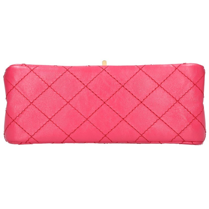 CHANEL 2.55 Mini Aged Calfskin Shoulder Bag Size ONE SIZE