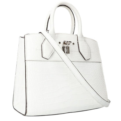 LOUISVUITTON City Steamer PM Croco 2WAY Bag White Size PM