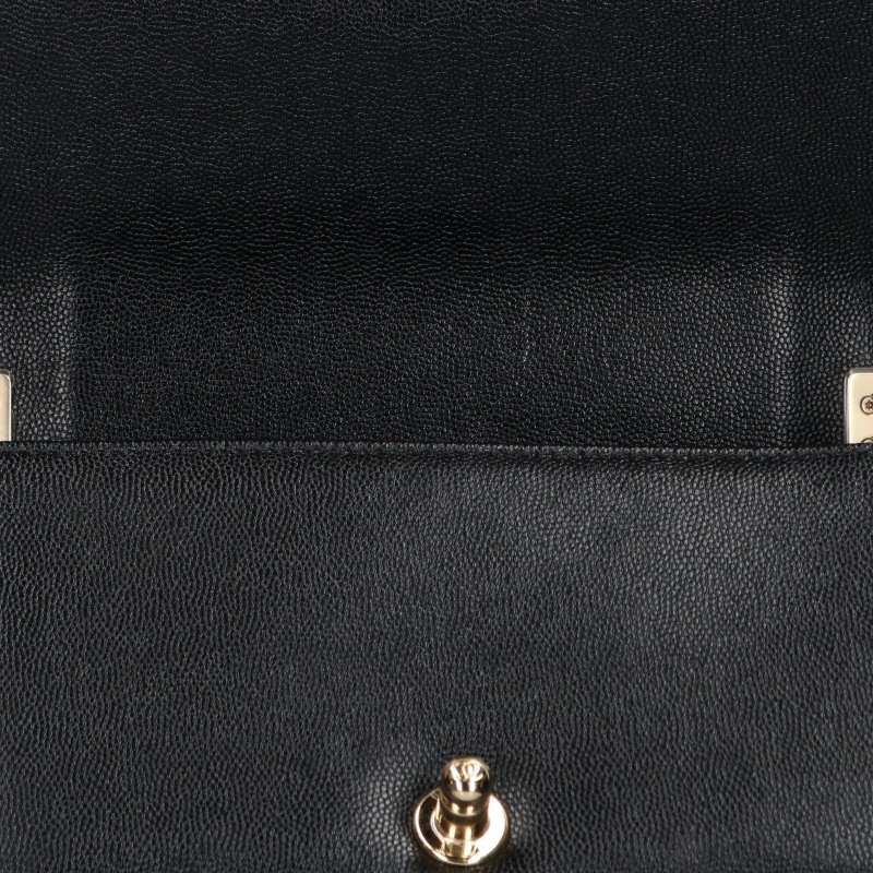CHANEL Boy Chanel 20 Chevron Caviar Skin Bag Multi Size 20