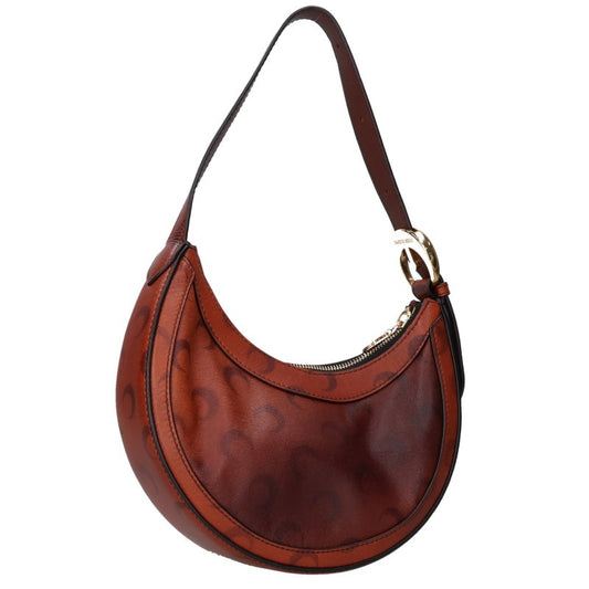 Marine Serre Airbrush Moon Shoulder Bag Brown Size ONE SIZE