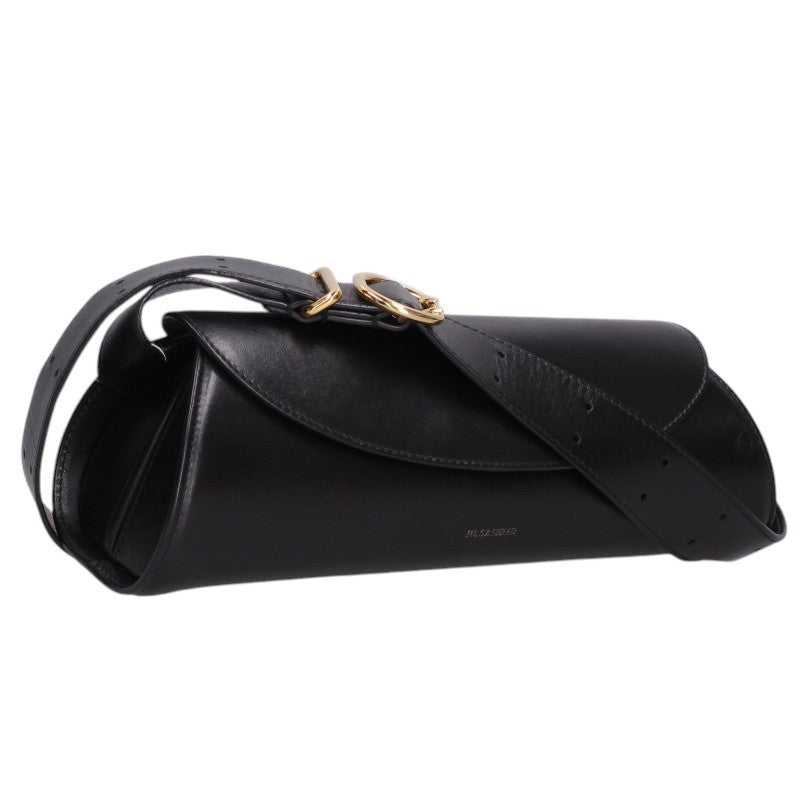JILSANDER Cannolo SM Leather Bag Black Size ONE SIZE