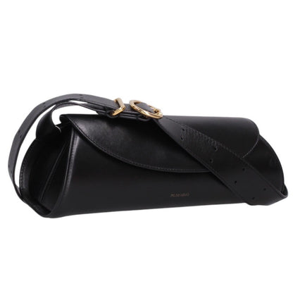 JILSANDER Cannolo SM Leather Bag Black Size ONE SIZE