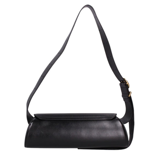 JILSANDER Cannolo SM Leather Bag Black Size ONE SIZE