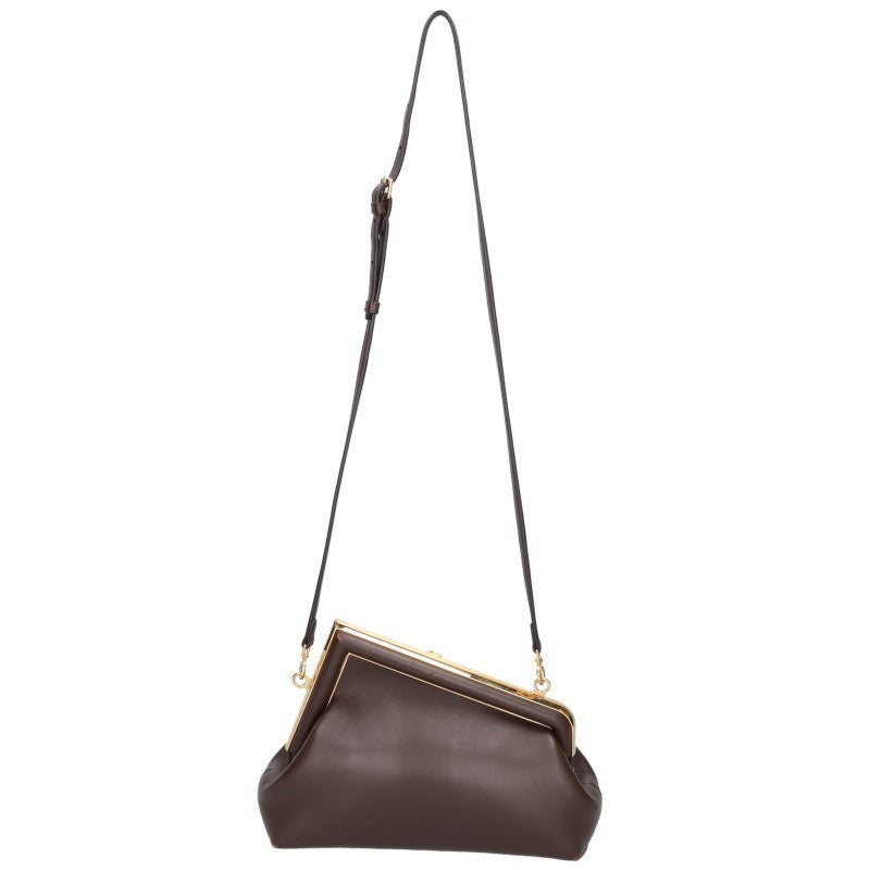 FENDI First Small Brown Shoulder Bag Size ONE SIZE