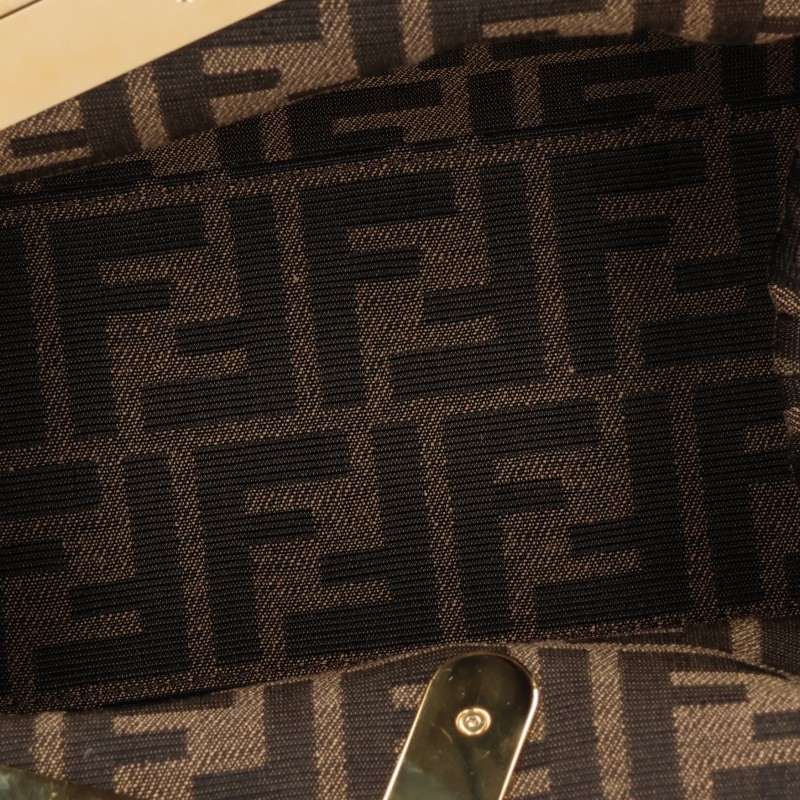 FENDI First Small Brown Shoulder Bag Size ONE SIZE