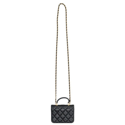 CHANEL Flap Lambskin Gold HW Chain Purse Multi Shoulder Bag Size ONE SIZE