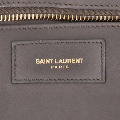 SAINT LAURENT PARIS Y Line Petit Bag Gray/Gold Size ONE SIZE
