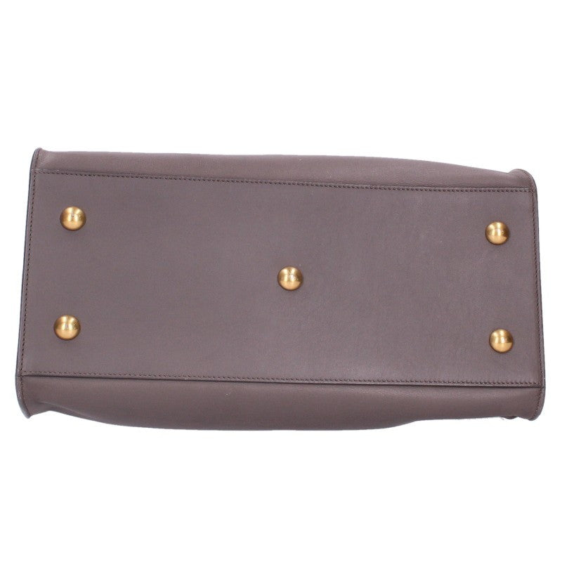 SAINT LAURENT PARIS Y Line Petit Bag Gray/Gold Size ONE SIZE
