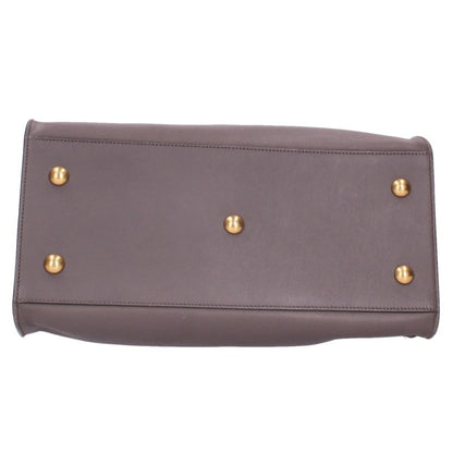 SAINT LAURENT PARIS Y Line Petit Bag Gray/Gold Size ONE SIZE