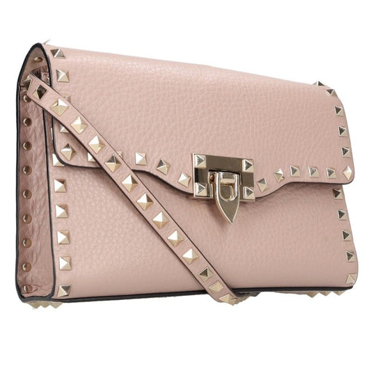 Valentino Garavani Rockstud Calfskin ONE SIZE Shoulder Bag Size ONE SIZE