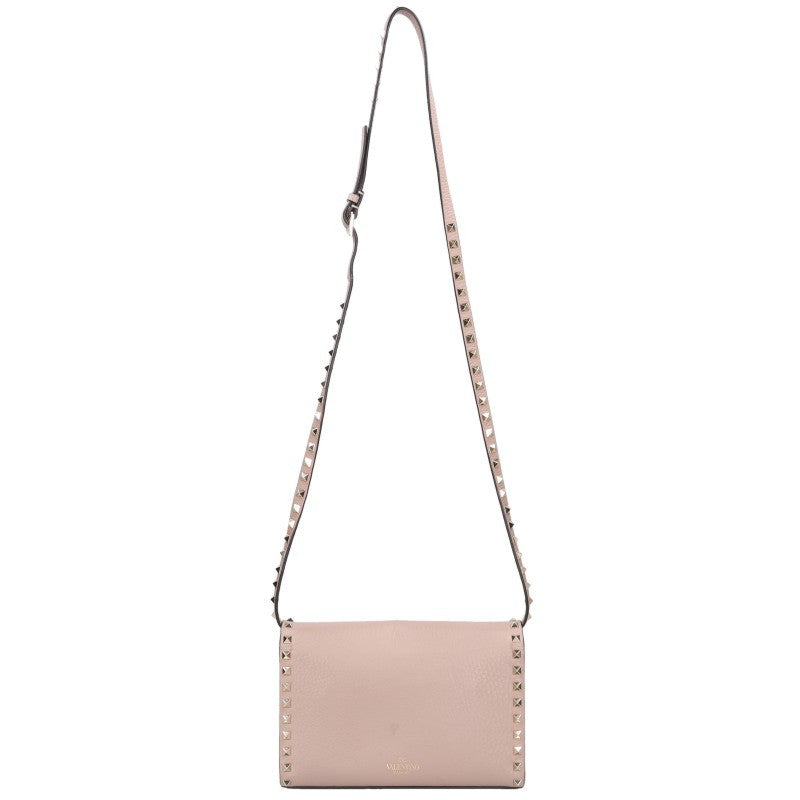Valentino Garavani Rockstud Calfskin ONE SIZE Shoulder Bag Size ONE SIZE