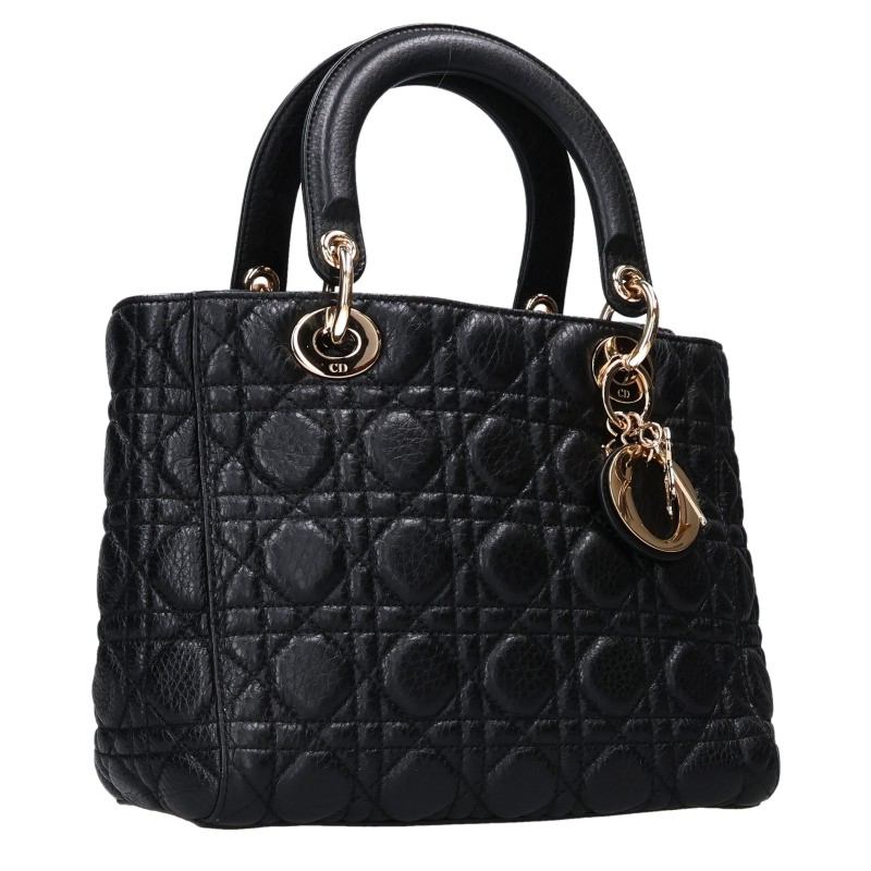 Christian Dior Lady Dior Bag Black