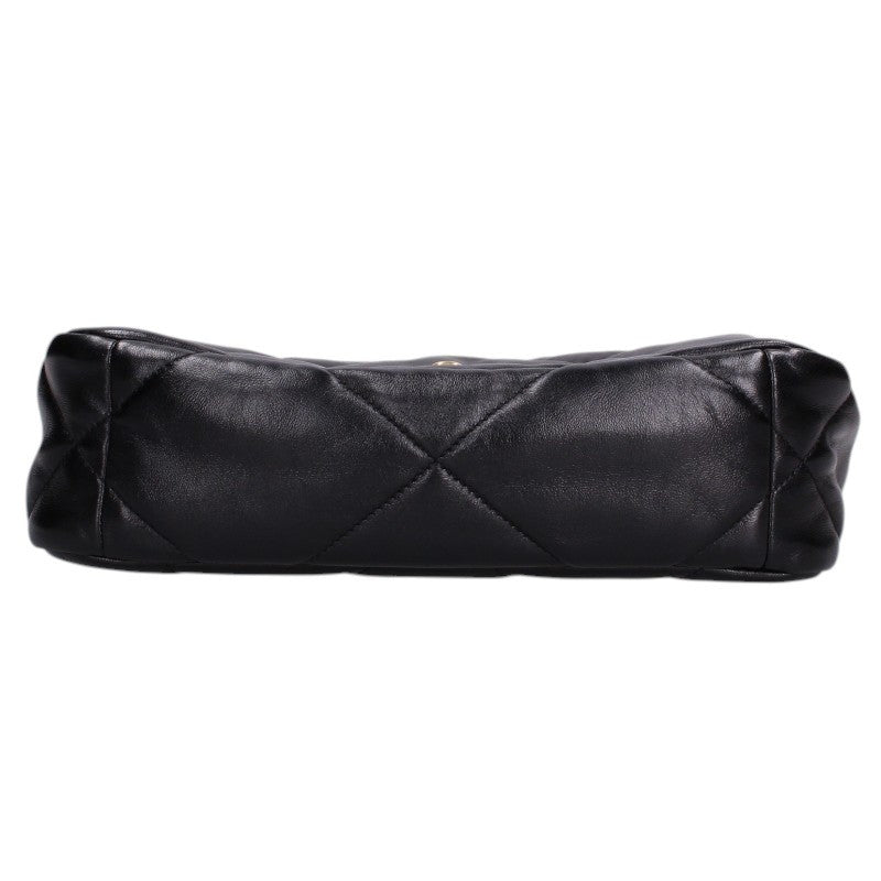 CHANEL Chanel 19 Small Bag Blk/Gld