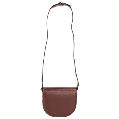 GUCCI Horsebit 1955 Leather Bag, Brown