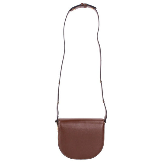 GUCCI Horsebit 1955 Leather Bag, Brown
