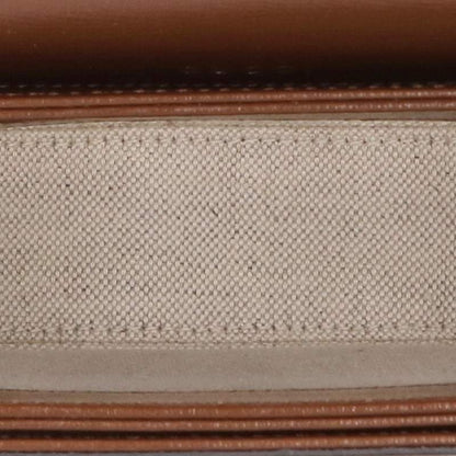 GUCCI Horsebit 1955 Leather Bag, Brown