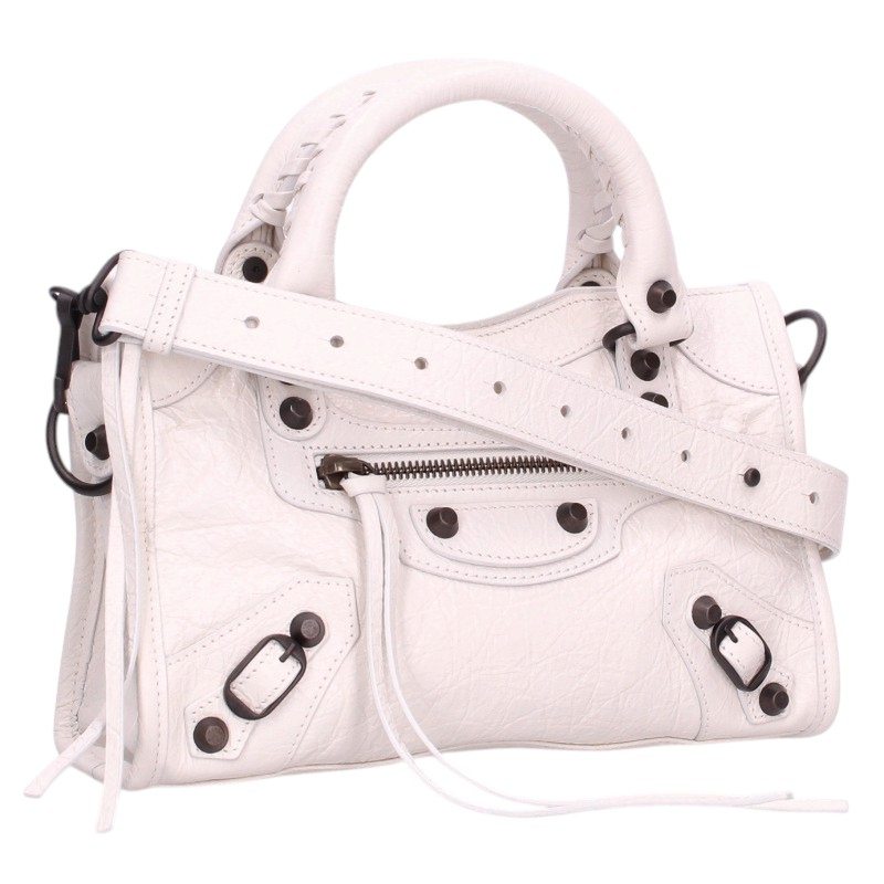 BALENCIAGA Le City Mini Arena Shoulder Bag