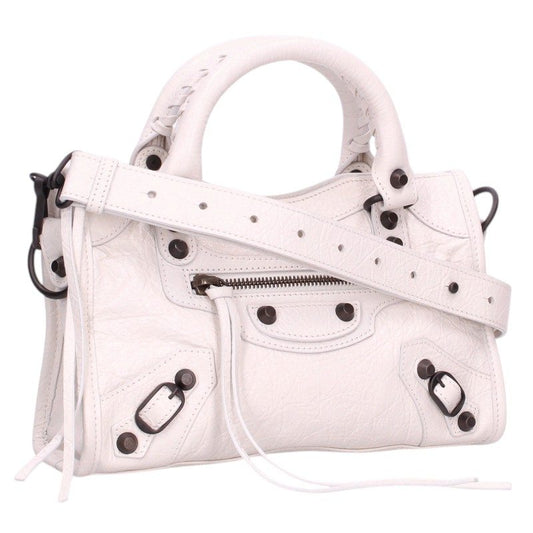 BALENCIAGA Le City Mini Arena Shoulder Bag