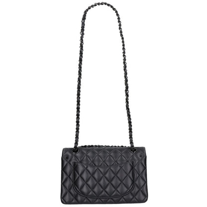 CHANEL Matelasse 23 So Black Double Flap Bag Black