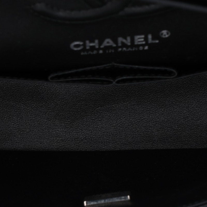 CHANEL Matelasse 23 So Black Double Flap Bag Black