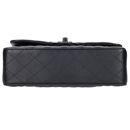 CHANEL Matelasse 23 So Black Double Flap Bag Black