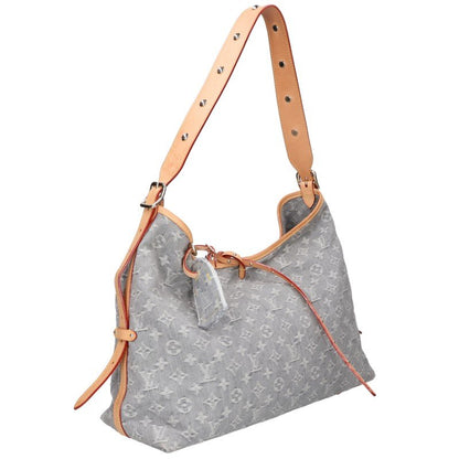 LOUISVUITTON LV Remix Monogram Denim Shoulder Bag Size MM