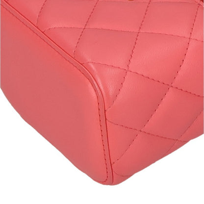 CHANEL Pink Gold Matelassé Shoulder Bag