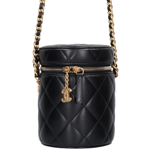 CHANEL Matelassé Lambskin Shoulder Bag