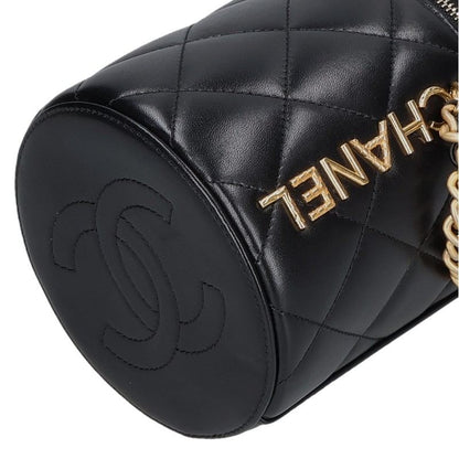 CHANEL Matelassé Lambskin Shoulder Bag