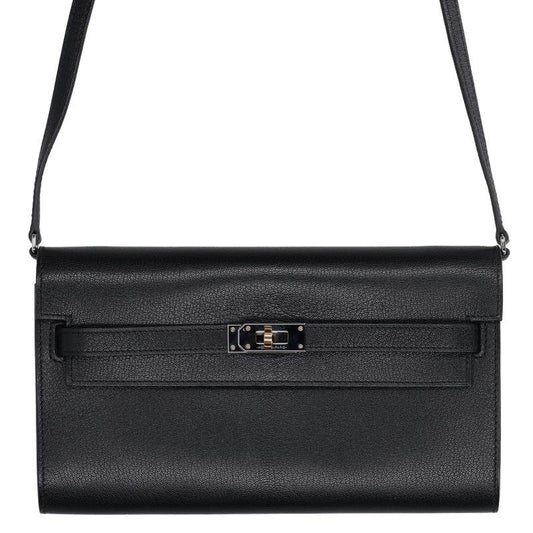 HERMES Kelly Wallet Long To Shoulder Bag