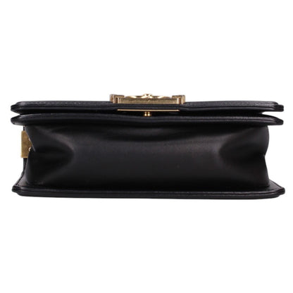 CHANEL Boy Chanel 20 Lambskin Chain Shoulder x Gold Shoulder Bag