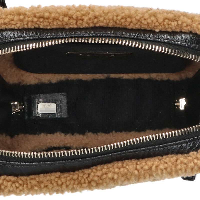CHANEL CC Logo Shearling Belt Bag Multi Size ONE SIZE