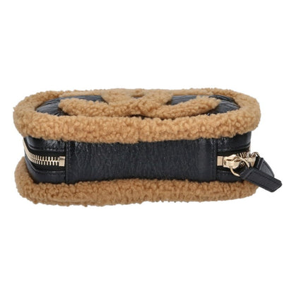 CHANEL CC Logo Shearling Belt Bag Multi Size ONE SIZE