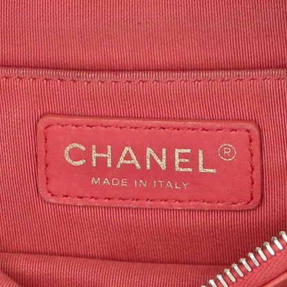 CHANEL Matelasse Lambskin Chain Waist Bag Pink Size ONE SIZE