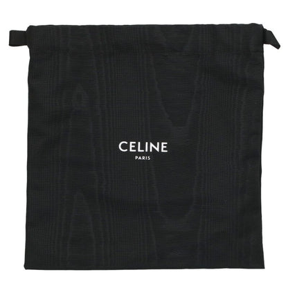 CELINE 24SS Triomphe Stripe Textile Pouch Size ONE SIZE