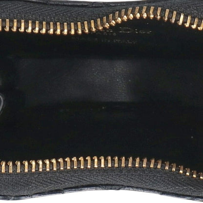 DIOR Caro Heart Leather Chain Pouch Black Size ONE SIZE
