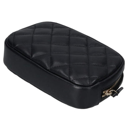 CHANEL Timeless Classic Quilted Pouch Black Size ONE SIZE