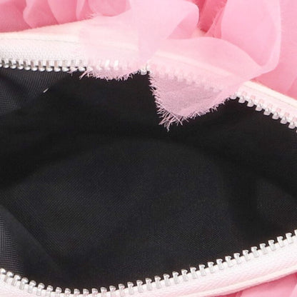 TOMO KOIZUMI Ruffle Pouch Pink Size ONE SIZE