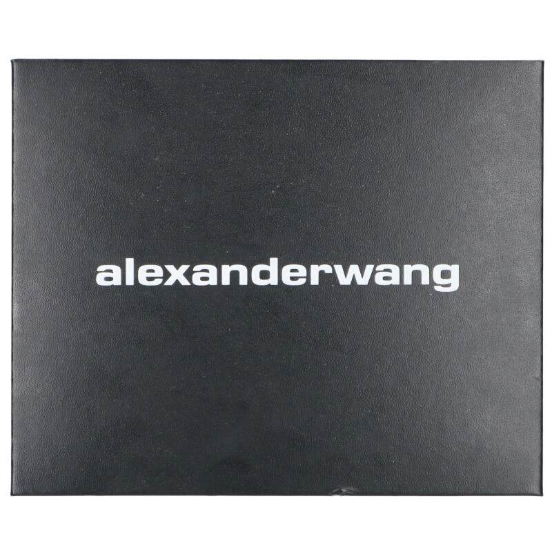 ALEXANDER WANG Heiress Satin Crystal Logo Size ONE SIZE