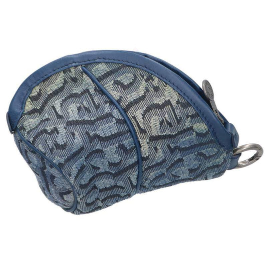 ACNE STUDIOS Monogram Denim Pouch Indigo Size ONE SIZE