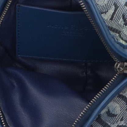 ACNE STUDIOS Monogram Denim Pouch Indigo Size ONE SIZE