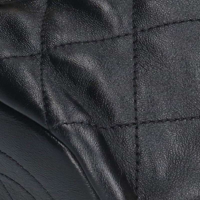 CHANEL Lambskin Chain Strap Drawstring Size ONE SIZE