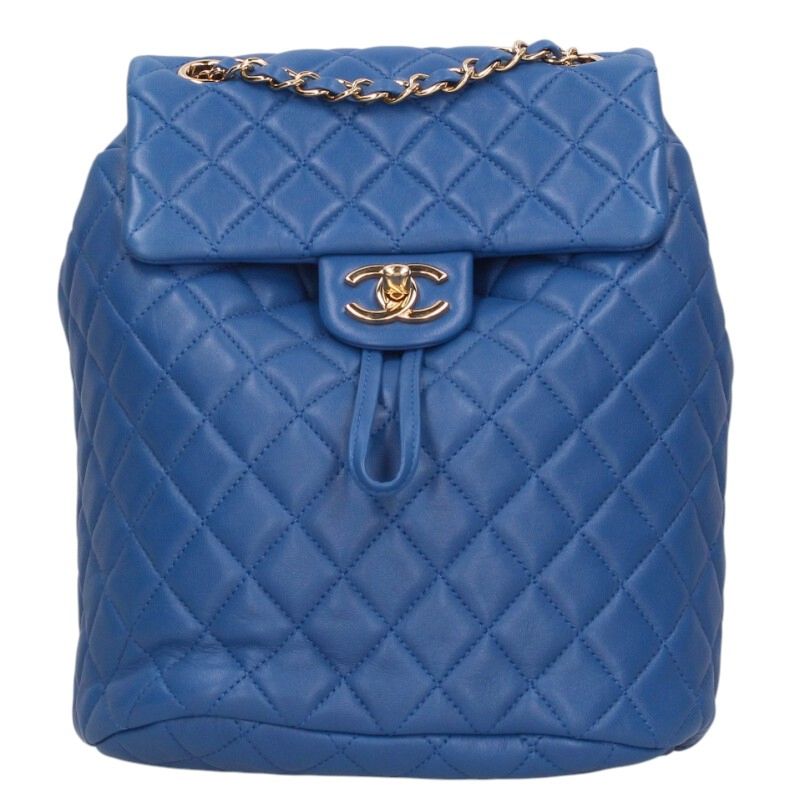 CHANEL Matelasse Lambskin Chain Backpack Multi Size ONE SIZE