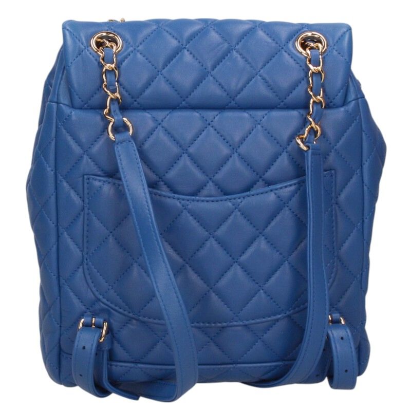 CHANEL Matelasse Lambskin Chain Backpack Multi Size ONE SIZE