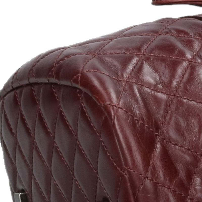 CHANEL Matelasse Calfskin Chain Backpack Size ONE SIZE