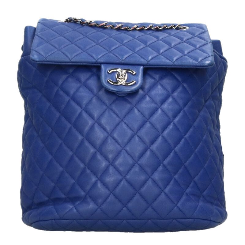CHANEL Matelassé Lambskin Chain Backpack Multi Size ONE SIZE