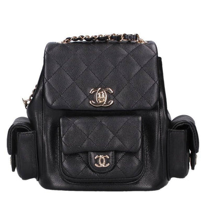 CHANEL Matelassé Caviar Skin Backpack Multi Size ONE SIZE