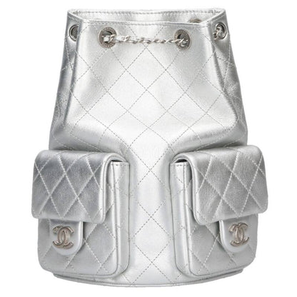 CHANEL Matelassé Quilted Leather Backpack Size ONE SIZE