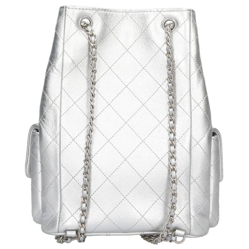 CHANEL Matelassé Quilted Leather Backpack Size ONE SIZE
